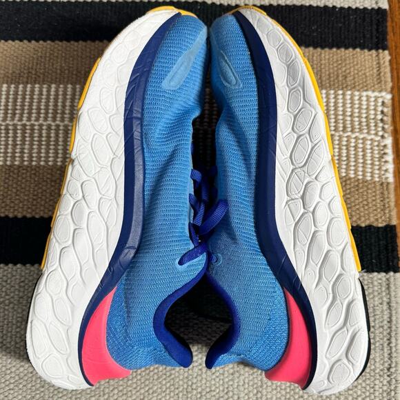 New Balance Fresh Foam Kaiha Running Sneaker Women 7 Blue Athleisure Walk Comfy - Picture 7 of 11